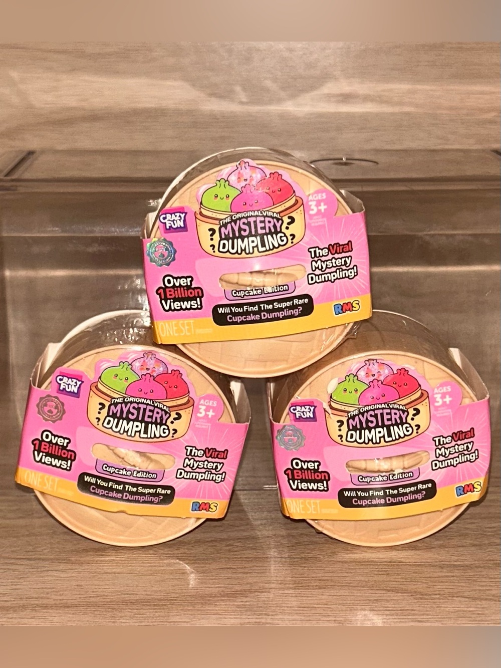 Mini RMS Crazy Fun Mystery Squishy Dumplings Cupcake Edition